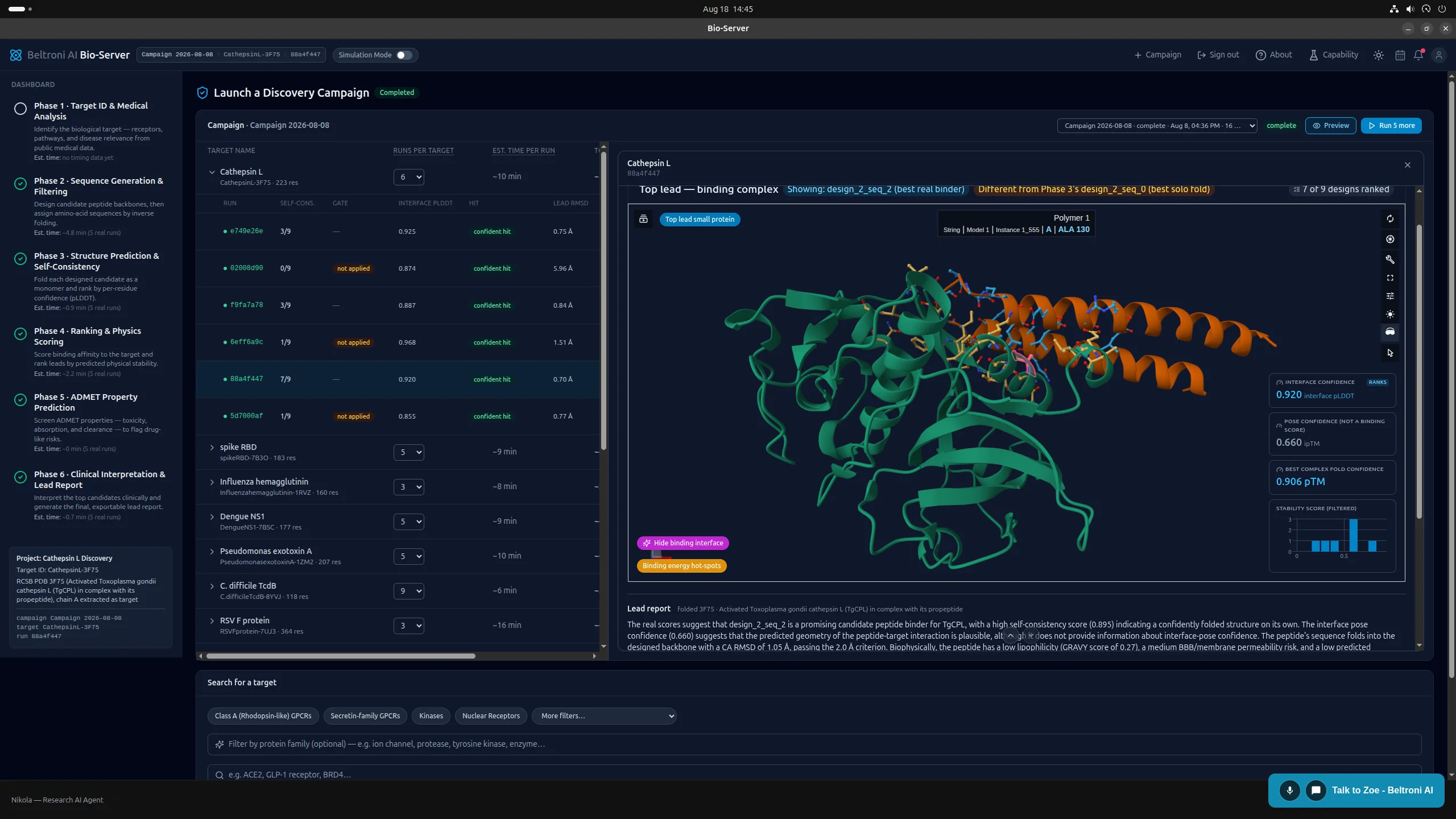Beltroni AI System for Rejuvenation
