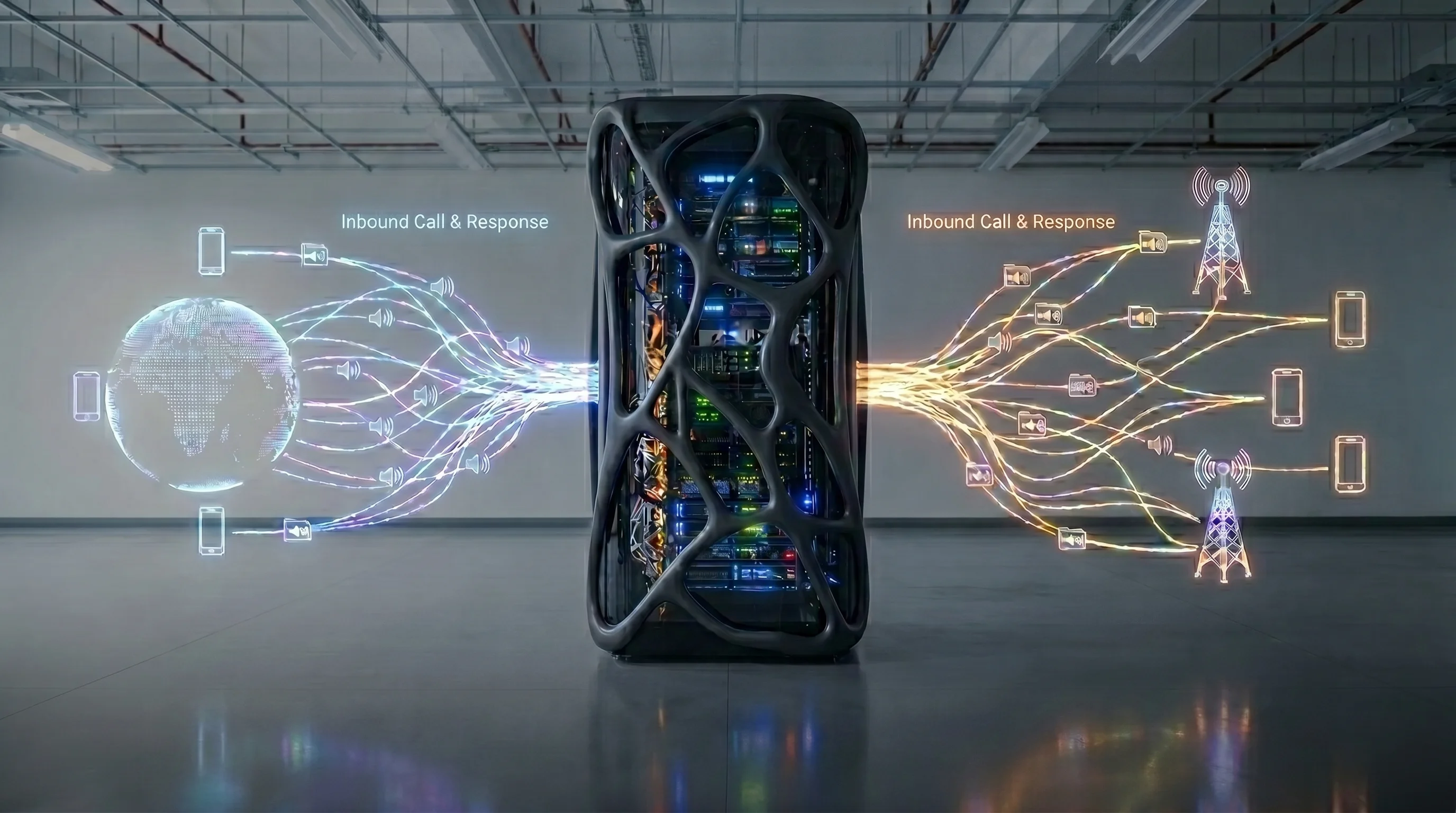 Beltroni AI Voice Calls Server - Orchestration over 5G and Web Platforms